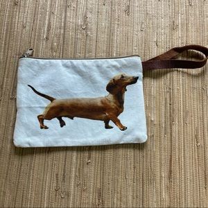 Dachshund makeup bag.